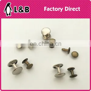 Double Cap Single Cap Cheap Metal Jeans Rivet for Shoes Bag Clothing thumbnail-2