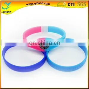 Promotional Silicone Wristbands / Custom Silicone Wristband / Adjustable Silicon Wristband thumbnail-3
