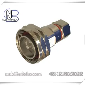 RoHS 7 / 16 DIN Male RF Feeder Connectors Made by Fined Copper for 1 / 2 thumbnail-1