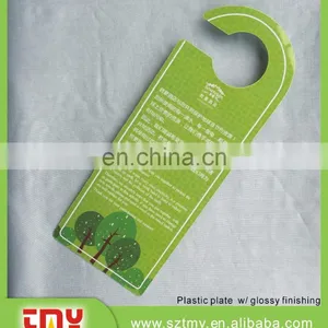Eco-friendly Hotel Room Door Pvc Hangers thumbnail-1