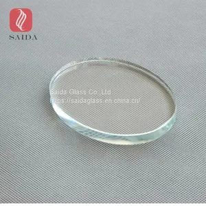Custom Beveled Glass Craft Piece Oval Round thumbnail-1