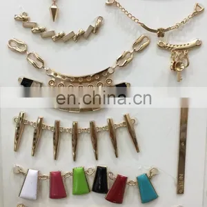 2016 Fashion Metal Chain Garment Accesories Necklace on Collar Decoration on Clothing thumbnail-4