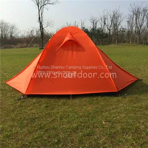 Camping Tent High Quality 2 Person Fiberglass Double Layer Water Proof Partytent Tents Outdoor Equipment thumbnail-3