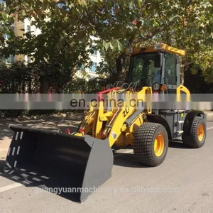China Hydraulic Wheel Loader ZL12F With Snow Tires,min Loader thumbnail-2
