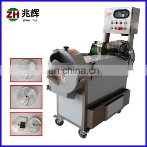 Garlic Leek Green Vegetable Cutter Potato Apple Lemon Cutting Machine thumbnail-6
