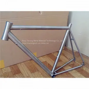 Titanium Ti-6al-4v Tube Made Titanium Mountain Bicycle Frame for Competition thumbnail-1