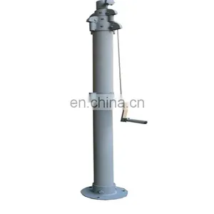 Hand Lifting Manual Winch Telescopic Antenna Electric Pneumatic Motorized Pump for Trailer Lighting Telecommunication Mast Tower thumbnail-2