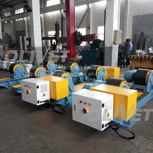 40T Capacity Adjustable Turning Rolls China Heavy Duty Positioner thumbnail-3