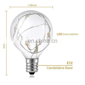 110V Waterproof Outdoor G40 LED Copper Wire LED String Light 32ft 30 Bulbs Christmas Lights thumbnail-2