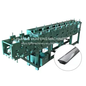 Stainless Steel Handrail Pipe Roll Forming Machinery, Special Shape Steel Tube Making Machine thumbnail-1