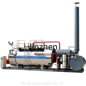 2000kg High Efficiency Plc Automatic Diesel Oil Gas Industrial Steam Boiler for Ketchup Factory thumbnail-3