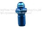 Blue Zinc Plated Cnc Machining Automotive Parts 12L15 Material Automotive Connector thumbnail-3