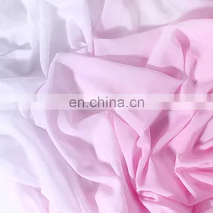 High Quality 100% Polyester Beautiful Color Gradient Chiffon Fabric for Dress thumbnail-2
