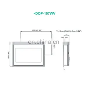 Hot Sale New and Original Delta HMI DOP-107WV 7 Inch HMI Human Machine Interface thumbnail-5