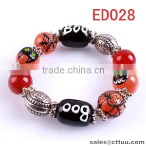 Wholesale Stretch Handmade Christmas Bracelet for Kids thumbnail-6