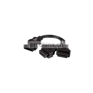 OBD2 Y Adapter Diagnostic Connector Extension Cable Fits for All Cars OBD II 1ft thumbnail-3