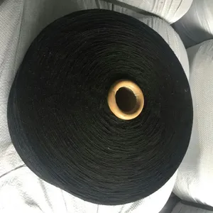 Keshu Ne8s/1 Dyed Black Color 65/35 pc or Cvc Yarn Blended Yarn for Weaving thumbnail-1