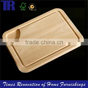 Pizza Board, Solid Wood Cutting Board,Natural Wood Pizza Tray thumbnail-1