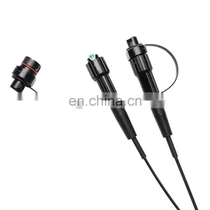 HuaWei Mini SC Waterproof Fiber Optic Connector With FTTH Drop Fiber Optical Cable thumbnail-1