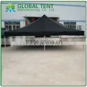 Aluminum Folding Tent 6x6m ( 20ft X 20ft) With Black Canopy & Valance(Unprinted) thumbnail-1