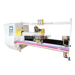 Aluminum Foil Roll and PVC Electrical Tape Cutter Tape Log Roll Cutting Machine thumbnail-1