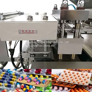 DPB-250 Flat Plate Tablet Capsule Liquid Honey Blister Packaging Machine thumbnail-4
