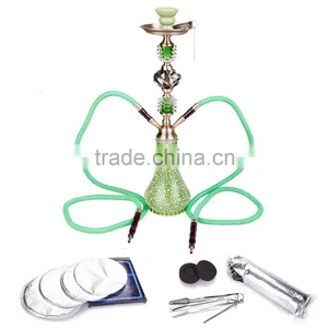 New Design JYH04 Green Glass Hookah Shisha thumbnail-3