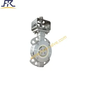 DN80 PN16 Ceramic Lined Butterfly Valve thumbnail-4