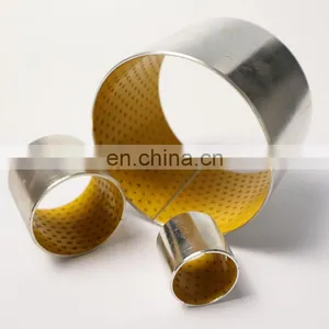 DX SF Oilless Sleeve Bush Boundary Lubricating Bushing Consist of Steel Backing and POM For Vehicle and Forming Machine Tools. thumbnail-2