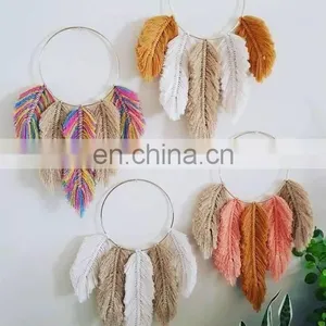 Newest Design Top Quality Natural Braided Macrame Cord Cotton Ropes thumbnail-5