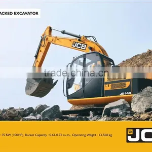 JCB JS 140 HYDRAULIC TRACKED EXCAVATOR thumbnail-1