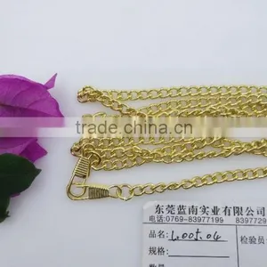 High Quanlity Decorative Iron Light Gold Handbag Chain thumbnail-1