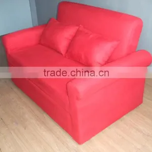 2 Seat Living Room Fabric Sofa Bed Furniture thumbnail-2