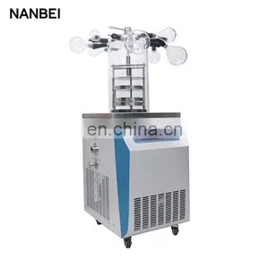 Large Opening Trap Vertical Vacuum Freeze Dryer Lyophilizer for Laboratory or Food thumbnail-4