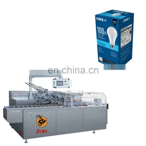 China Manufacturer Automatic Gloves Nails Led Bulbs Packing Packaging Commodity Carton Machine for Sale thumbnail-1