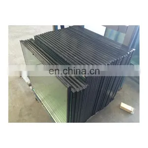 Triple Glazed Heat Insulation Door Double Sheet Blue Colour Frame Soundproof Window Glass thumbnail-4