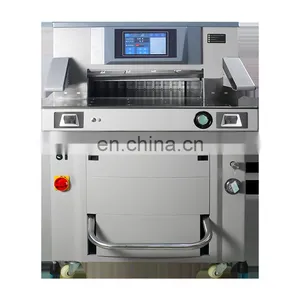 SPC-6810HP Manual Hydraulic Paper Cutter Paper Cutting Machine With Program Control thumbnail-1
