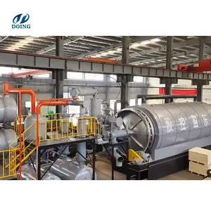 Medical Waste Pyrolysis Machine Convert Waste Plastics to Fuel Oil Recycling Pyrolysis Plant for Sale thumbnail-4