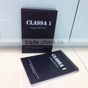 Wire-o Ring Spiral Black Platierc Cover Notebook thumbnail-2