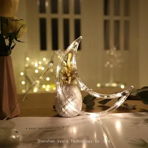 Window Suction LED Christmas Lights - Elk/Star Shapes, String Style for Tree & Wall Decoration thumbnail-1