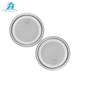 New Design Aluminum Easy Peel Off Lid 211#65mm Internal Diameter for Powder Cans thumbnail-5