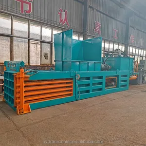 Automatic Waste Recycling Compactor Baler Machine for Garbage Recycling Stations-for Bottles Pouches Cases Cans Cartons thumbnail-3