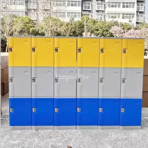 Premium ABS Plastic Locker With Key Hook System - High-Quality Storage Cabinet thumbnail-2