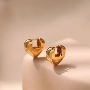 KMJ High Quality 18K Gold Plating With Electrophoretic Coating Tarnish Resistance Jewellery Earrings thumbnail-2
