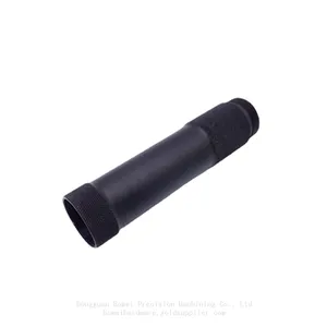 Custom Machining Aluminum CNC Turned Tubes For Lighting Parts and Accessories thumbnail-1