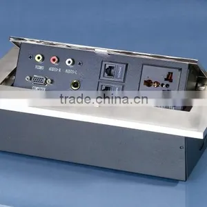 Multi Function Desktop Hidden Tabletop Pop up Electrical Socket thumbnail-2