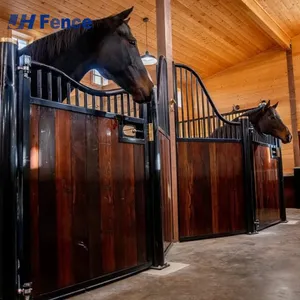 European Style High End Equestrian Barn Frontage Luxury Stables Horse Stalls Shelter for Sale thumbnail-1