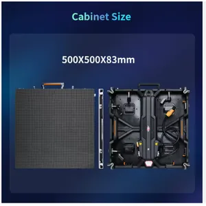Customizable Backlit LED Wall Panel, IP65 Rating, P3.91 Pixel Pitch thumbnail-1