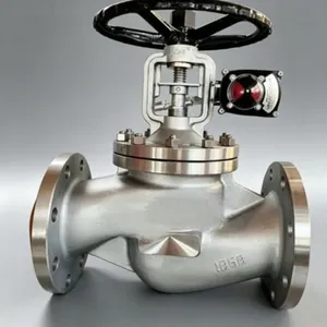 Marine Grade Check Valve With Flange Ends and Limit Feedback ANSI B16.5 thumbnail-1