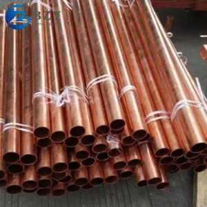 High Purity Copper Pipe 99.9% for AC/Refrigeration (C11000/C10200) thumbnail-5